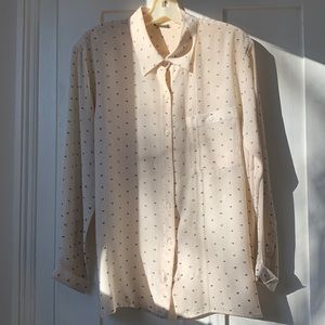 Club Monaco 100% silk blouse
